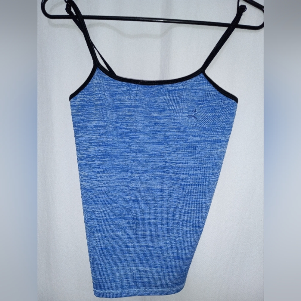 Athletic spaghetti strap with built in bra